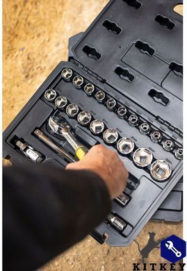 Набір головок торцевих 1/2 з двадцяти чотирьох предметів STANLEY STMT82830-1