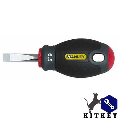 Викрутка FatMax® Stubby з паралельним під шліц SL6.5 з довжиною стрижня 30 мм STANLEY 0-65-404