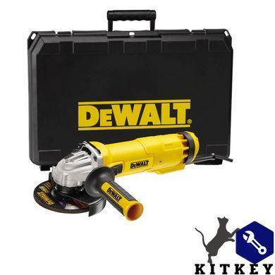 Шлифмашина угловая - болгарка сетевая DeWALT DWE4237K