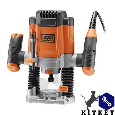 Фрезер сетевой BLACK+DECKER KW1200EKA