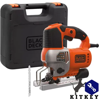 Пила лобзиковая сетевая BLACK+DECKER BES610K