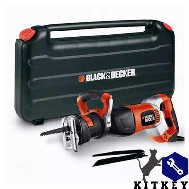 Пила сабельная сетевая BLACK+DECKER RS1050EK