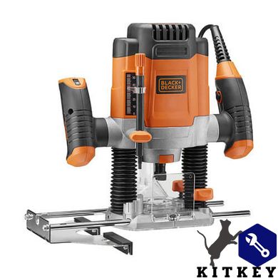 Фрезер сетевой BLACK+DECKER KW1200EKA