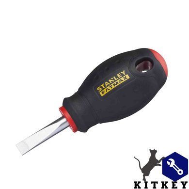 Отвертка FatMax&reg; Stubby с параллельным жалом под шлиц SL6.5 с длиной стержня 30 мм STANLEY 0-65-404