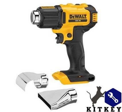 Пистолет горячего воздуха - фен аккумуляторный DeWALT DCE530N