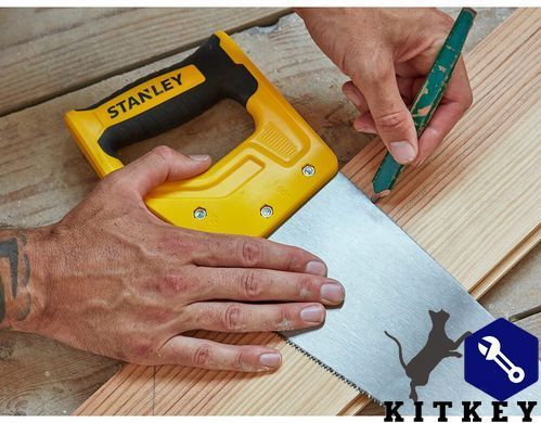 Ножівка SHARPCUTTM завдовжки 450 мм для поперечного та поздовжнього різання STANLEY STHT20370-1