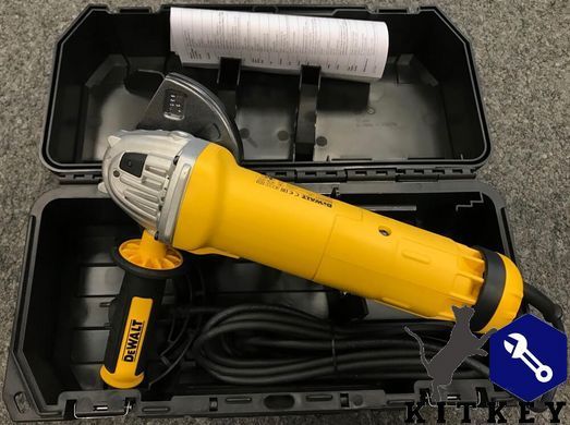 Шлифмашина угловая - болгарка сетевая DeWALT DWE4237K