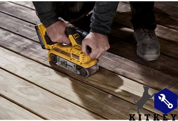 Шліфмашина стрічкова акумуляторна безщіткова DeWALT DCW220N