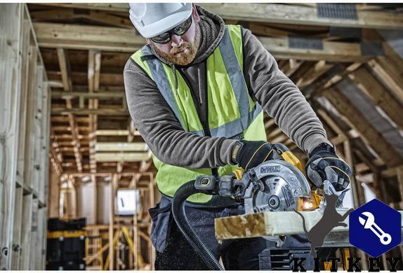 Пила дисковая аккумуляторная DeWALT DCS570P2