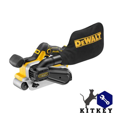 Шліфмашина стрічкова акумуляторна безщіткова DeWALT DCW220NT