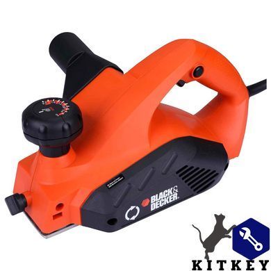 Рубанок сетевой BLACK+DECKER KW712