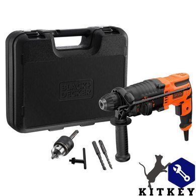 Перфоратор сетевой SDS-Plus BLACK+DECKER BEHS01K