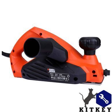 Рубанок сетевой BLACK+DECKER KW712