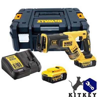 Пила шабельна акумуляторна безщіткова DeWALT DCS367P2