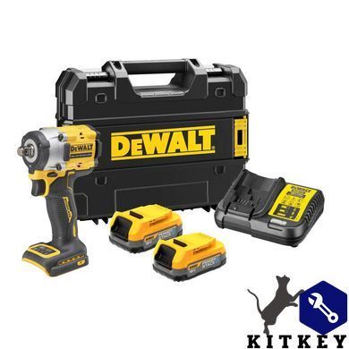 Гайковерт ударний акумуляторний безщітковий DeWALT DCF921E2T