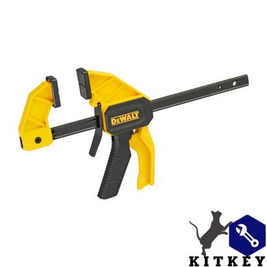 Струбцина М триггерная с максимальным усилием сжатия 63 кг DeWALT DWHT0-83139