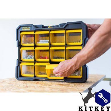 Органайзер FATMAX&reg; професійний з дванадцятьма знімними відділеннями STANLEY FMST81077-1