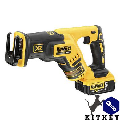 Пила шабельна акумуляторна безщіткова DeWALT DCS367P2