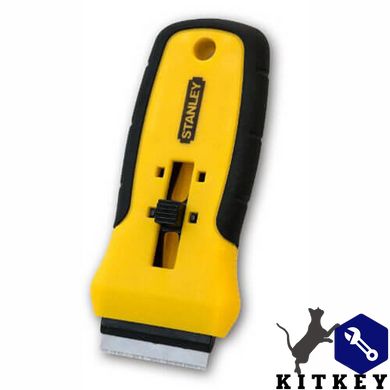 Скребок пластиковий Glass Tile Scraper для скла і керамічної плитки STANLEY 0-28-217