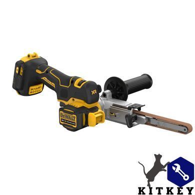 Напильник ленточный аккумуляторный бесщёточный DeWALT DCM200NT