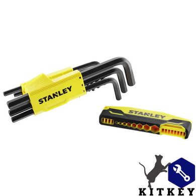 Набор из деcяти шестигранных метрических ключей HEX GRIP STANLEY 0-89-904