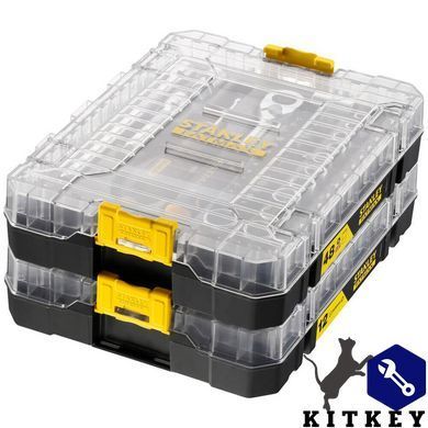 Набір головок торцевих 1/4 FATMAX&reg; Maxi Drive, шестигранних, 48 предметів STANLEY FMMT98101-0