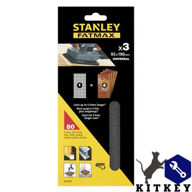 Сітка шліфувальна STANLEY STA39032