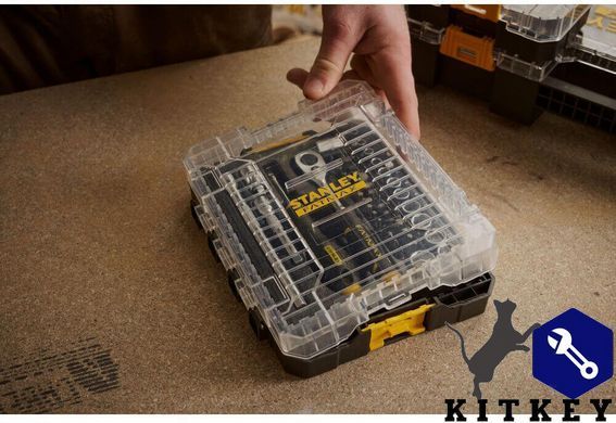 Набір головок торцевих 1/4 FATMAX&reg; Maxi Drive, шестигранних, 48 предметів STANLEY FMMT98101-0