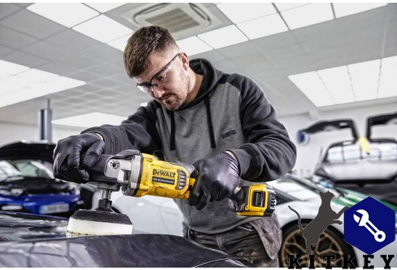 Полірувальна машина акумуляторна безщіткова DeWALT DCM849P2