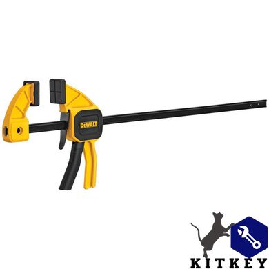 Струбцина М триггерна з максимальним зусиллям стиснення 63 кг DeWALT DWHT0-83140