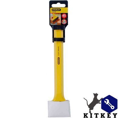 Зубило муляра плоске шириною 45 мм завдовжки 216 мм STANLEY 4-18-294