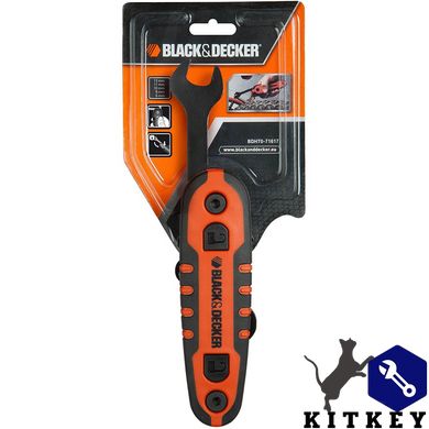 Набор рожковых гаечных ключей 5 шт BLACK+DECKER BDHT0-71617