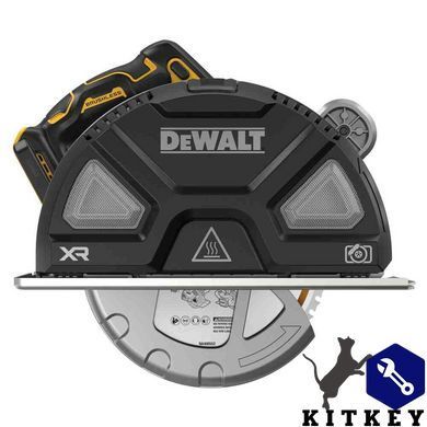 Пилка дискова по металу акумуляторна DeWALT DCS383N