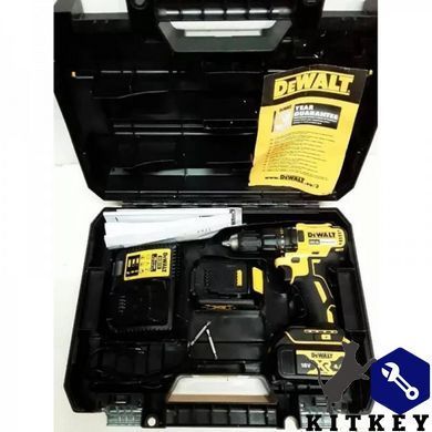 Дриль-шуруповерт акумуляторний безщітковий DeWALT DCD777M2T
