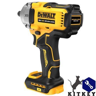 Гайковерт ударный аккумуляторный бесщёточный DeWALT DCF891NT