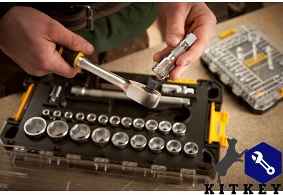 Набір головок торцевих 1/2 FATMAX&reg; Maxi Drive, шестигранних, 26 предметів STANLEY FMMT98103-1