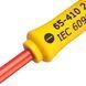 Отвертка электрика FatMax VDE 1000V изолированная с жалом под шлиц SL2.5 длиной 50 мм STANLEY 0-65-410