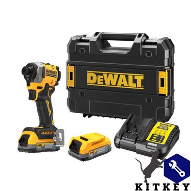 Шуруповёрт ударный аккумуляторный бесщёточный DeWALT DCF850E2T