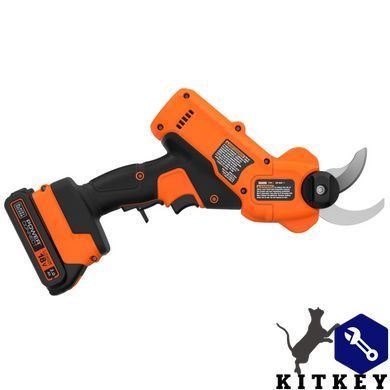 Ножницы садовые - секатор аккумуляторный BLACK+DECKER BCPP18D1