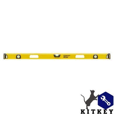 Рівень FatMax I Beam алюмінієвий довжиною 1200 мм, висотою 39.3 мм, з трьома капсулами STANLEY 1-43-555