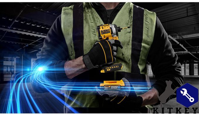 Шуруповёрт ударный аккумуляторный бесщёточный DeWALT DCF850E2T