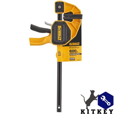 Струбцина XL триггерная с максимальным усилием сжатия 270 кг DeWALT DWHT0-83185