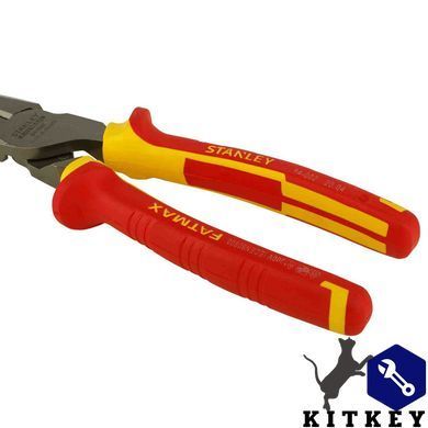 Плоскогубцы электрика MaxSteel VDE 1000V комбинированные длиной 200 мм STANLEY 0-84-002