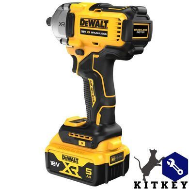Гайковерт ударний акумуляторний безщітковий DeWALT DCF891P2T
