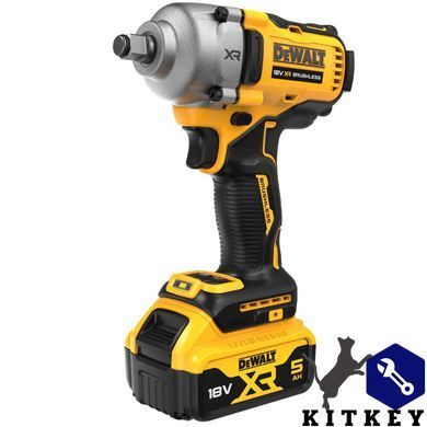 Гайковерт ударний акумуляторний безщітковий DeWALT DCF891P2T