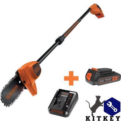 Высоторез аккумуляторный со штангой BLACK+DECKER GPC1820L20