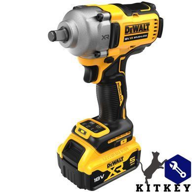 Гайковерт ударний акумуляторний безщітковий DeWALT DCF891P2T