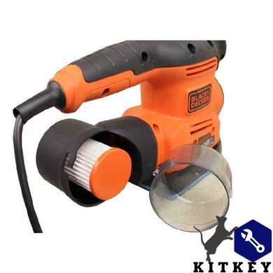 Шліфмашина ексцентрикова мережева BLACK+DECKER KA280K