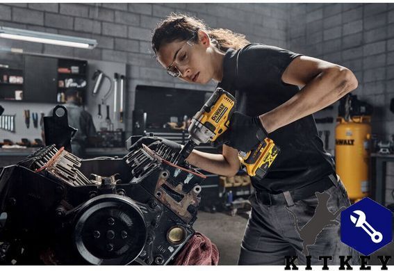 Гайковерт ударний акумуляторний безщітковий DeWALT DCF891P2T