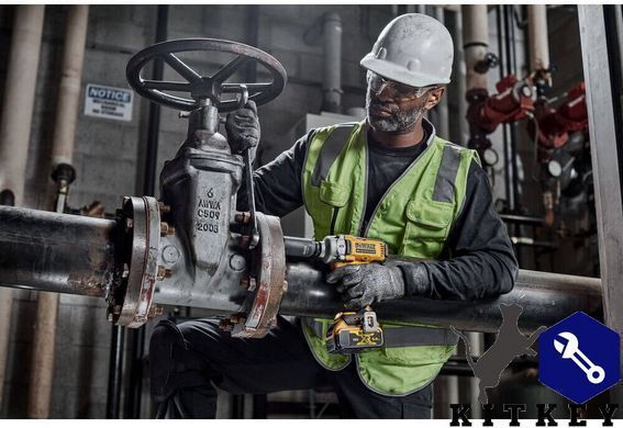 Гайковерт ударний акумуляторний безщітковий DeWALT DCF891P2T